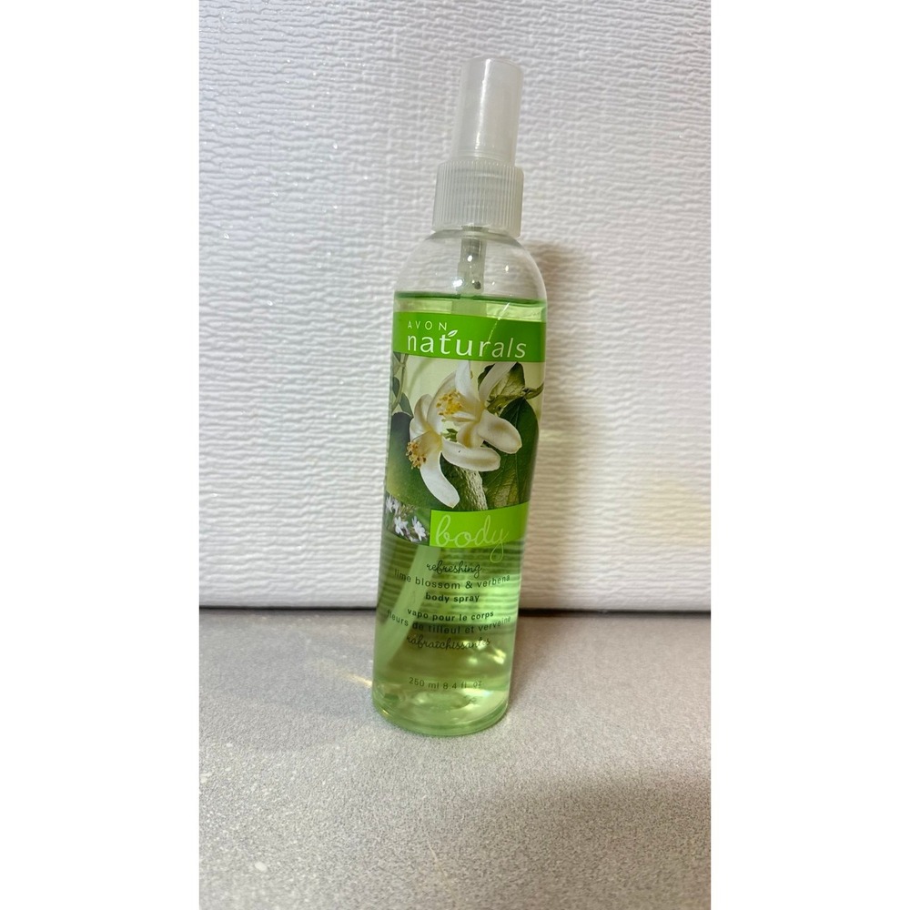 Avon body spray formulated with lime‎ blossom and verbena 250 ml